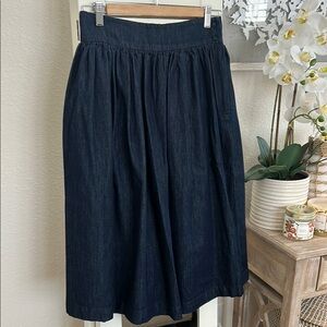 Elegant flare Denim Skirt